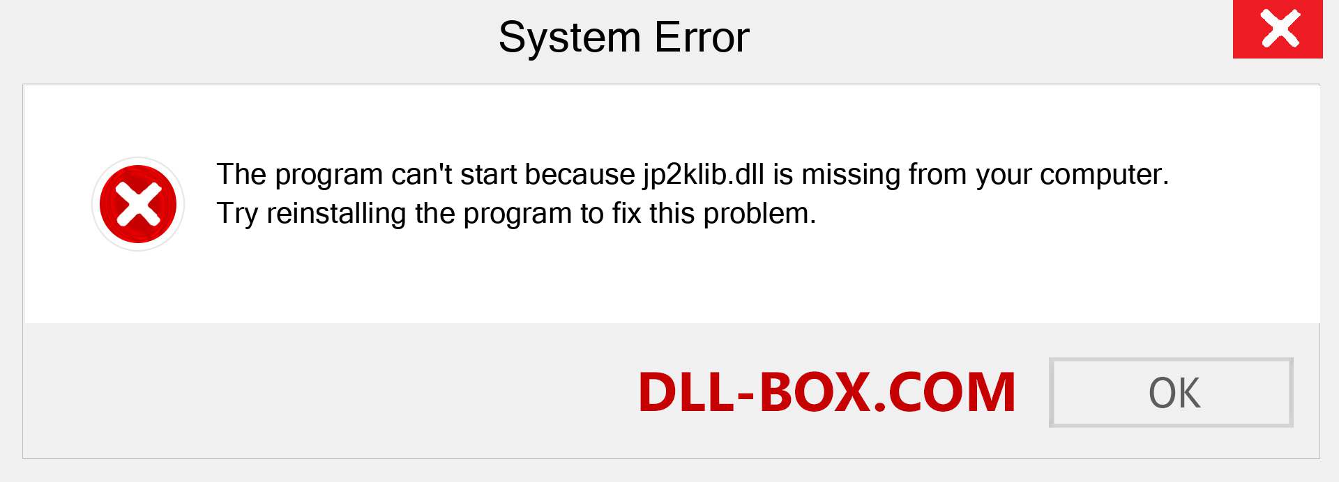  jp2klib.dll file is missing?. Download for Windows 7, 8, 10 - Fix  jp2klib dll Missing Error on Windows, photos, images